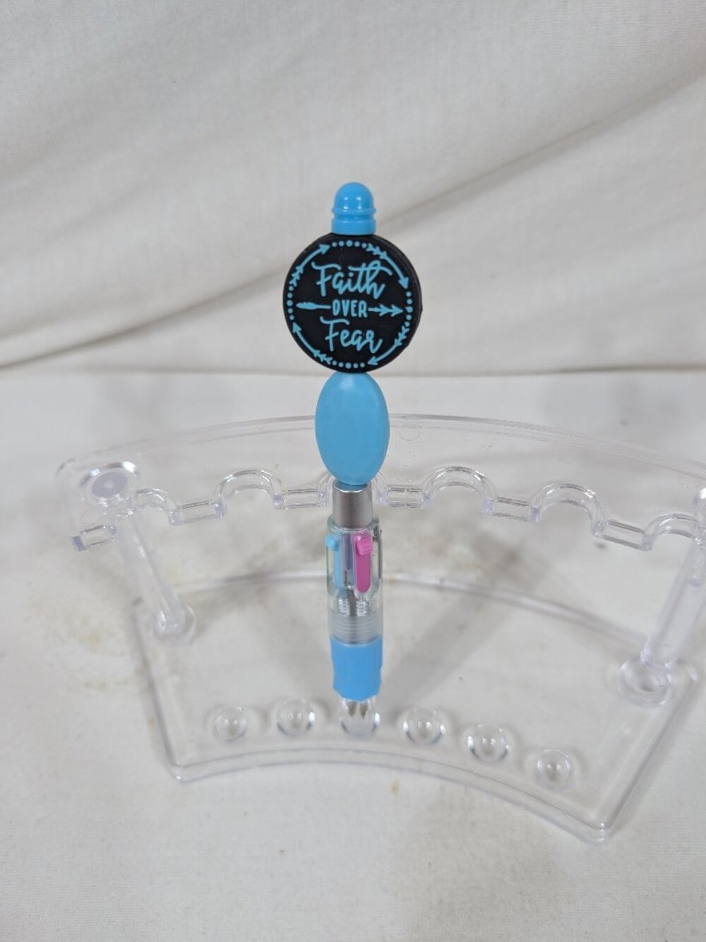 Faith Over Fear Multicolored Pen